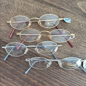 Desil 14K Rolled Gold Eyeglasses Set